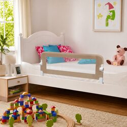 Improve Your Child's Sleep Space with a Taupe Bed Rail