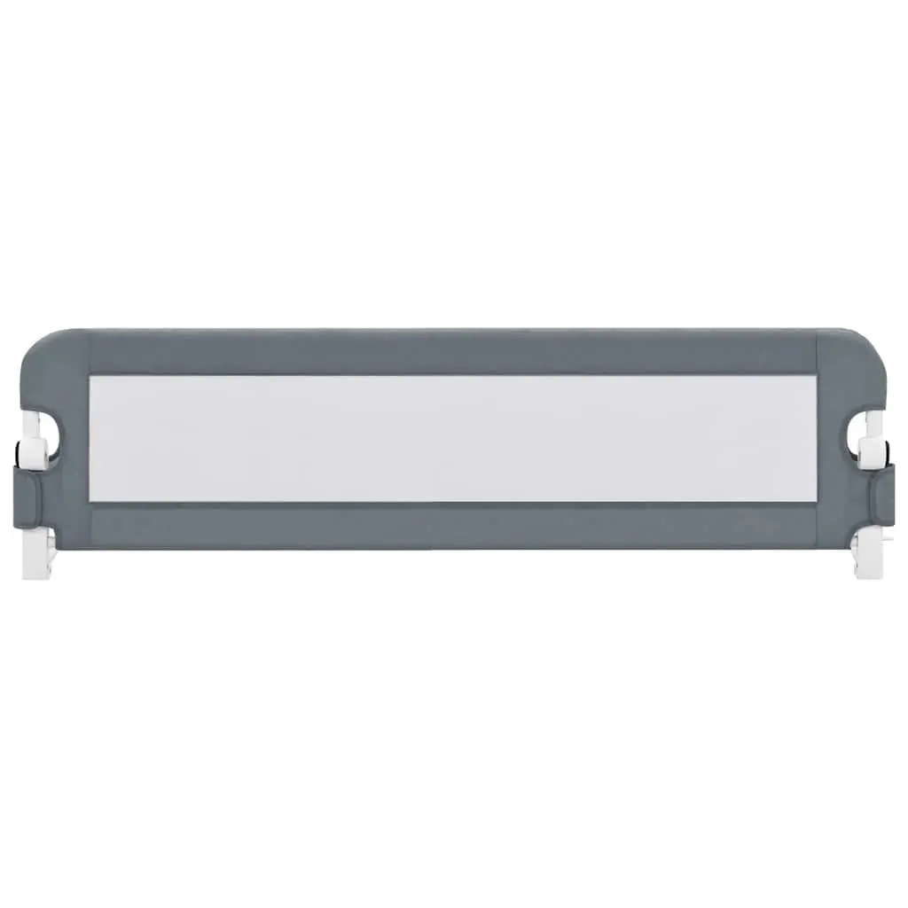 Toddler Safety Bed Rail 120x42cm Foldable Protective Sleep Guard Grey