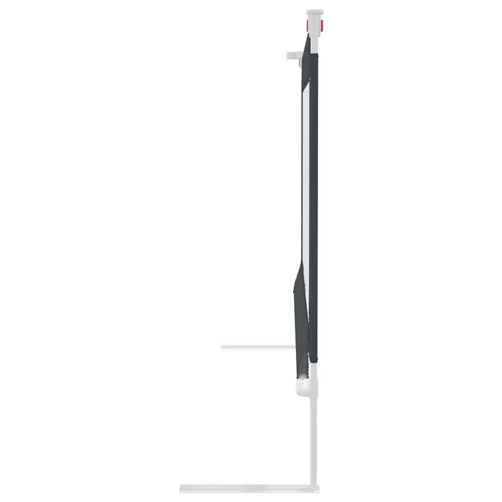 Toddler Bed Rail 140x25cm Adjustable Height Washable Fabric Protection Guard