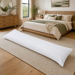 Side Sleeper Body Pillow 40x145 cm Grey Long Sleep Support Comfort Pillow