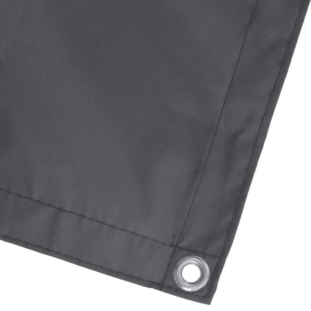 Balcony Privacy Screen 90x500cm Wind Waterproof Oxford Fabric Anthracite