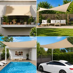 Enhance Your Outdoor Space with 3x4 m Sunshade Sail