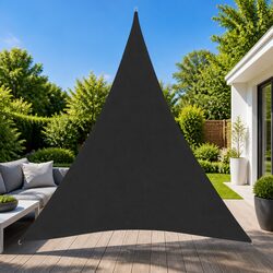 Triangular Sunshade Sail Outdoor Garden Terrace Patio Sun Protection Anthracite