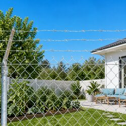 Barbed Wire 500m Fencing 2-Strand 4-Point Steel Garden Property Protection