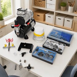 Airbrush Compressor Kit: Enhance Your Creative Space