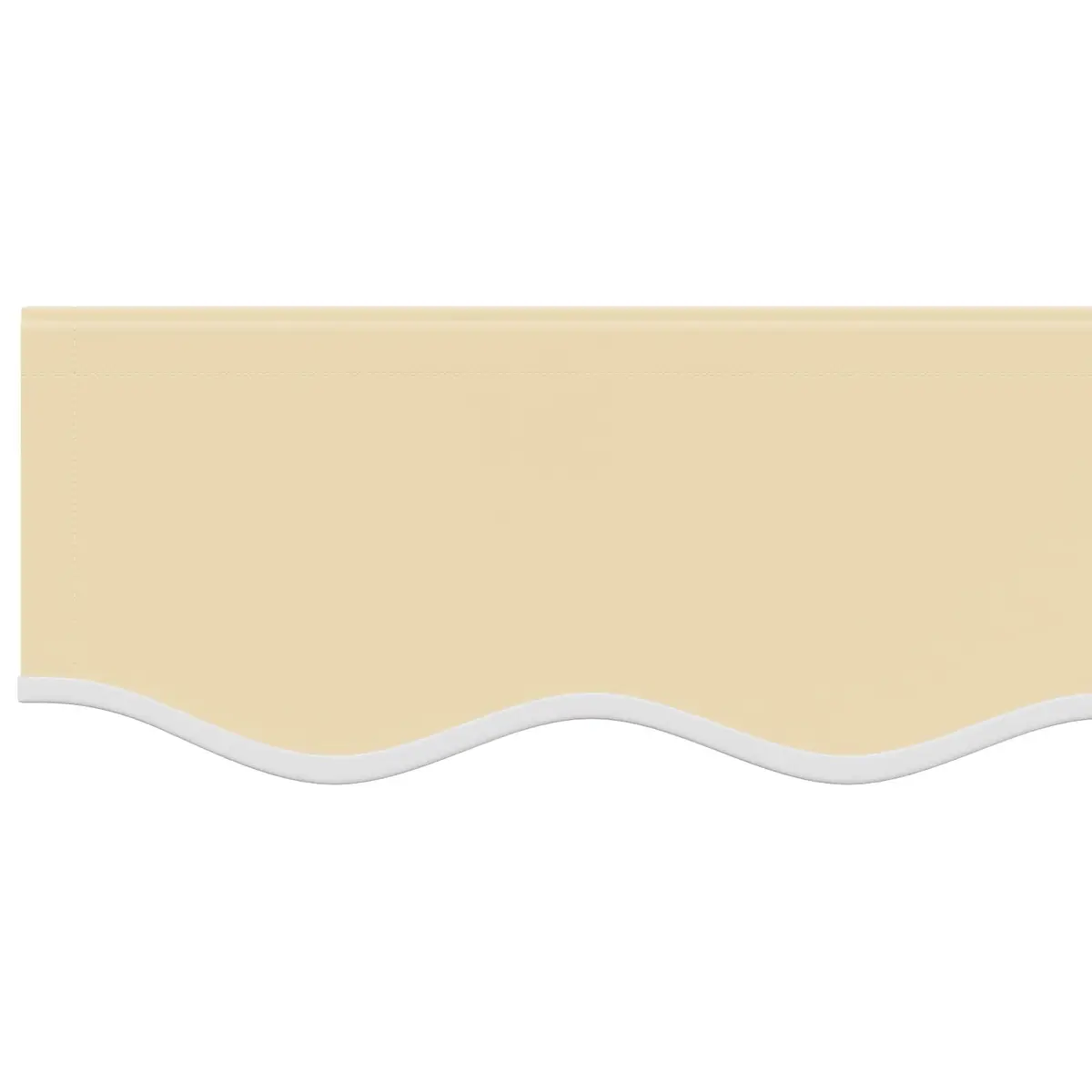 Awning Replacement Fabric 3x2.5m UV Resistant Polyester Cream