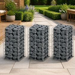 Enhance Your Garden with This Gabion Basket Set