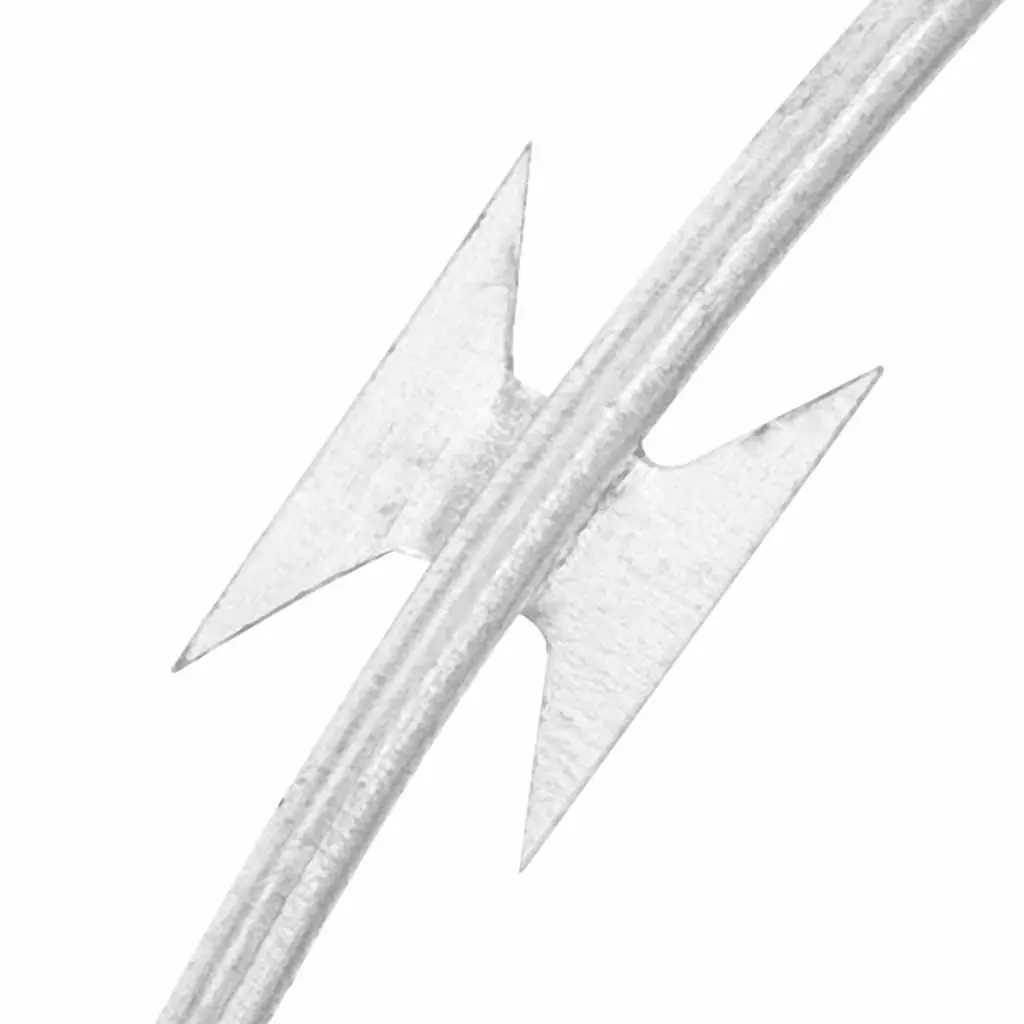 Razor Wire Helical Coil Roll 100m Outdoor Security Perimeter Protection