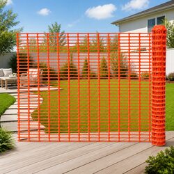 Enhance Your Outdoor Space with an Orange Safety Fence
