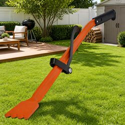 Tree Lifter Wedge Tool Red Ergonomic Handle Wood Cutting Stacking Fire