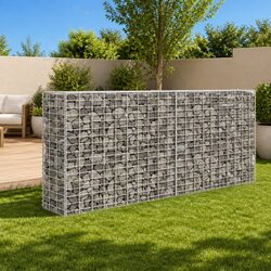 Enhance Your Garden with a Galvanised Steel Gabion Basket
