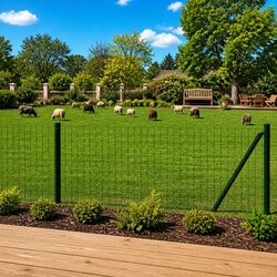 Enhance Your Outdoor Space with a 25x1 m Green Euro Fence