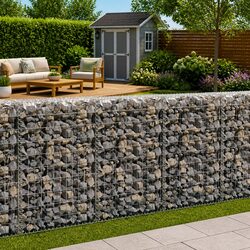 Enhance Your Garden with a Galvanised Gabion Basket