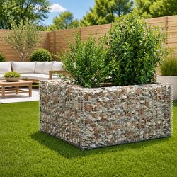 Elevate Your Garden Space with a Gabion Planter