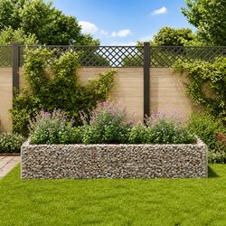 Enhance Your Garden with a Gabion Raised Bed Planter