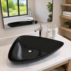 Elevate Your Space with a Black Ceramic Bathroom Sink