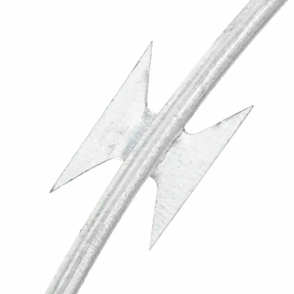 Concertina Razor Wire 300m Galvanised Steel Coiled Security Barrier Outdoor