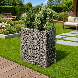 Enhance Your Garden with a Stylish Gabion Raised Bed Planter
