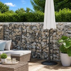 Enhance Your Outdoor Space with a Gabion Wall Panel