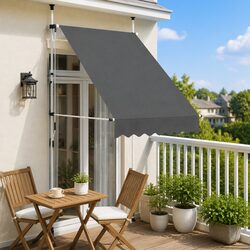 Enhance Your Space with a 150cm Manual Retractable Awning