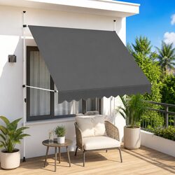 Enhance Your Space with a 250 cm Manual Awning