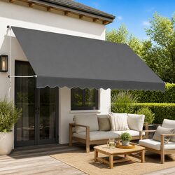 Enhance Your Outdoor Living with a 350cm Manual Awning