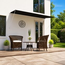 Enhance Your Outdoor Space with Retractable Awning 250x150 cm