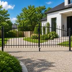 Enhance Your Garden with a Double Door Fence Gate 400x149.5cm