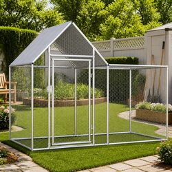Spacious Chicken Coop 2x1x1.5 m to Enhance Your Garden