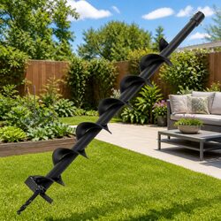 Transform Your Landscape with a Heavy Duty Auger Drill Bit