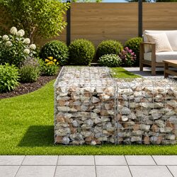 Enhance Your Garden with a Stylish Gabion Raised Bed 50x50x50cm