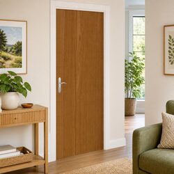 Enhance Your Space with Self-Adhesive Wood-Look Door Film
