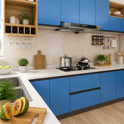 Enhance Your Space with Self-Adhesive Azure Furniture Film