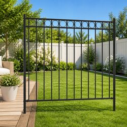 Decorative Garden Fence Panel for Enhanced Outdoor Spaces