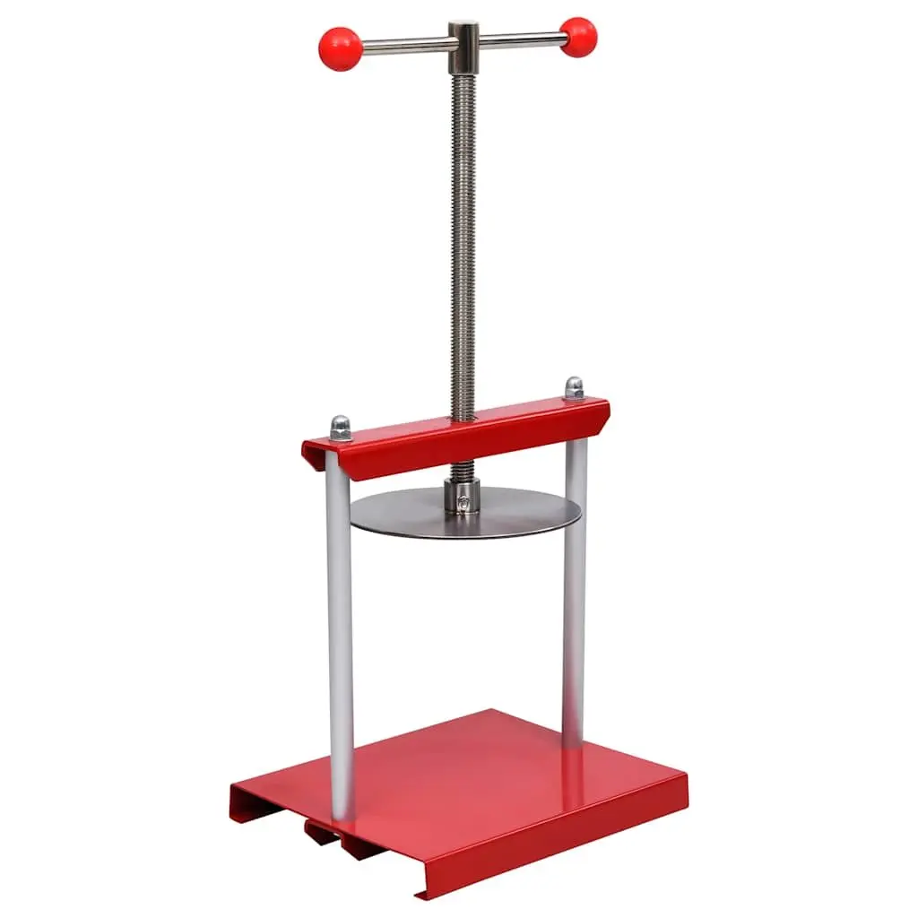 Fruit Press 6L Manual Juicer Stainless Steel Rotary Handle for Fruits Vegetables Herbs