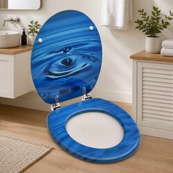 Stylish Toilet Seat with Lid for Modern Bathrooms