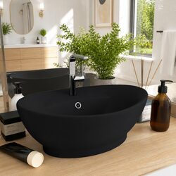 Enhance Your Bathroom with Matt Black Ceramic Sink