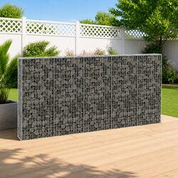 Gabion Wall Panel for Enhanced Outdoor Spaces 300x30x150cm