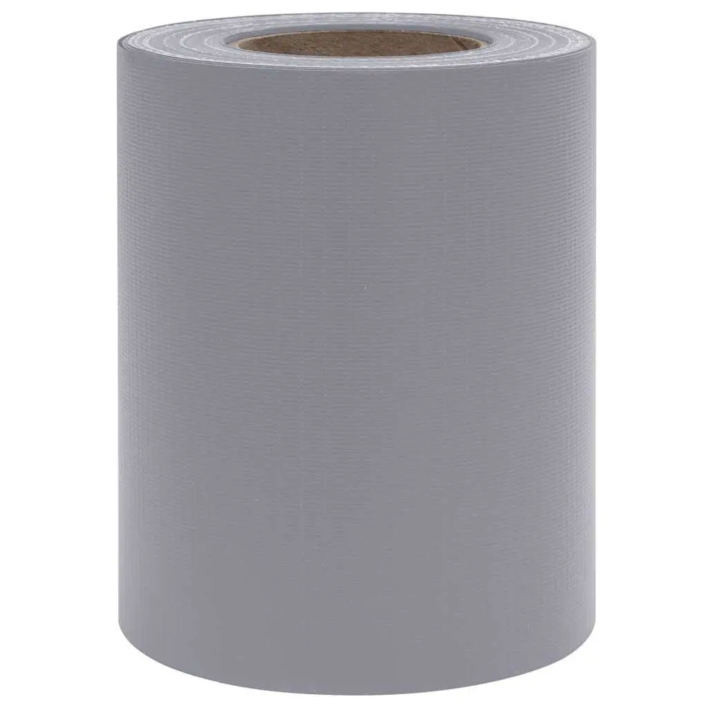 Privacy Strip PVC Fence Screen 35x0.19m Matte Light Grey Weatherproof Easy Weave Barrier