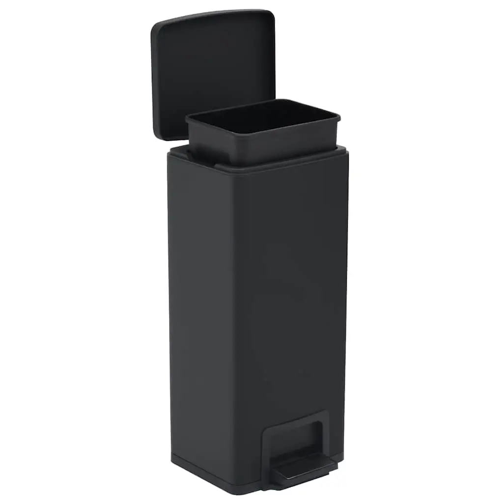 Pedal Dustbin 30L Hands-Free Waste Bin Soft Close Lid