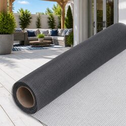 Enhance Your Home with a 60x500 cm Grey Fiberglass Mesh