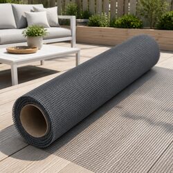 Improve Your Home with Fiberglass Mesh Screen 112x1000 cm Grey