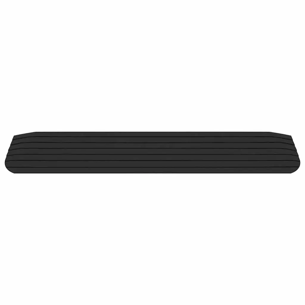 Threshold Ramps Pair Rubber Non-Slip Surface for Wheelchairs Rollators Scooters