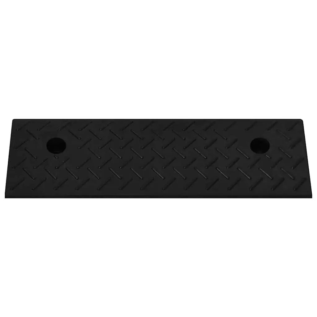 Rubber Kerb Ramps 2 Pieces Non-Slip Heavy Duty Vehicle Access