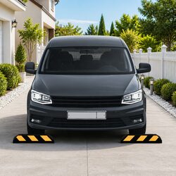 Upgrade Your Space with Reflective Rubber Parking Blocks