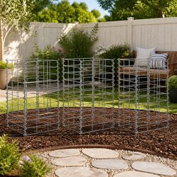 Enhance Your Garden with Gabion Raised Beds 30x30x50 cm