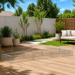Elevate Your Outdoor Space with a Stylish Gabion Planter