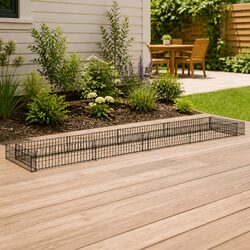 Stylish Gabion Raised Bed Planter Box for Your Outdoor Space
