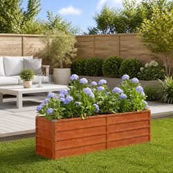 Outdoor Corten Steel Planter for Your Garden Space