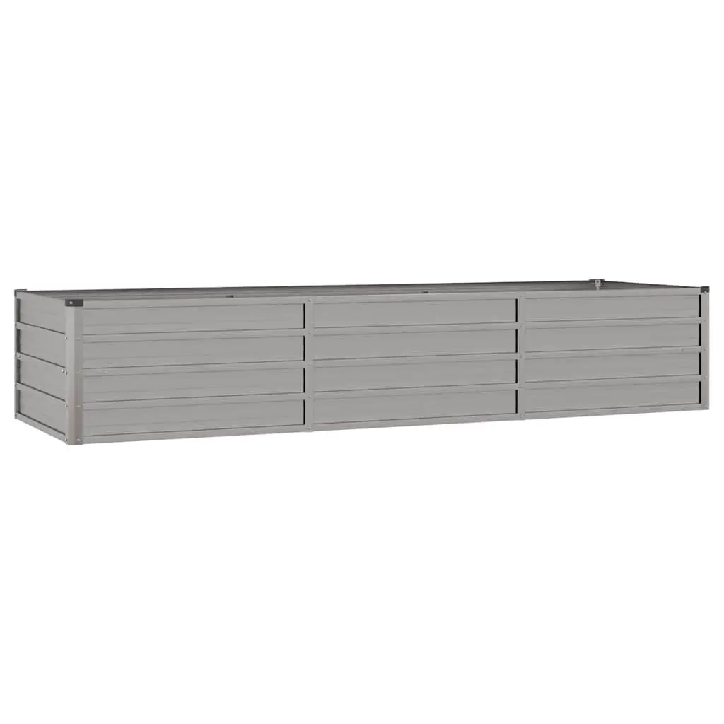 Raised Garden Bed 240x80x45cm Corten Steel Outdoor Planter Box with Natural Weather Resistance